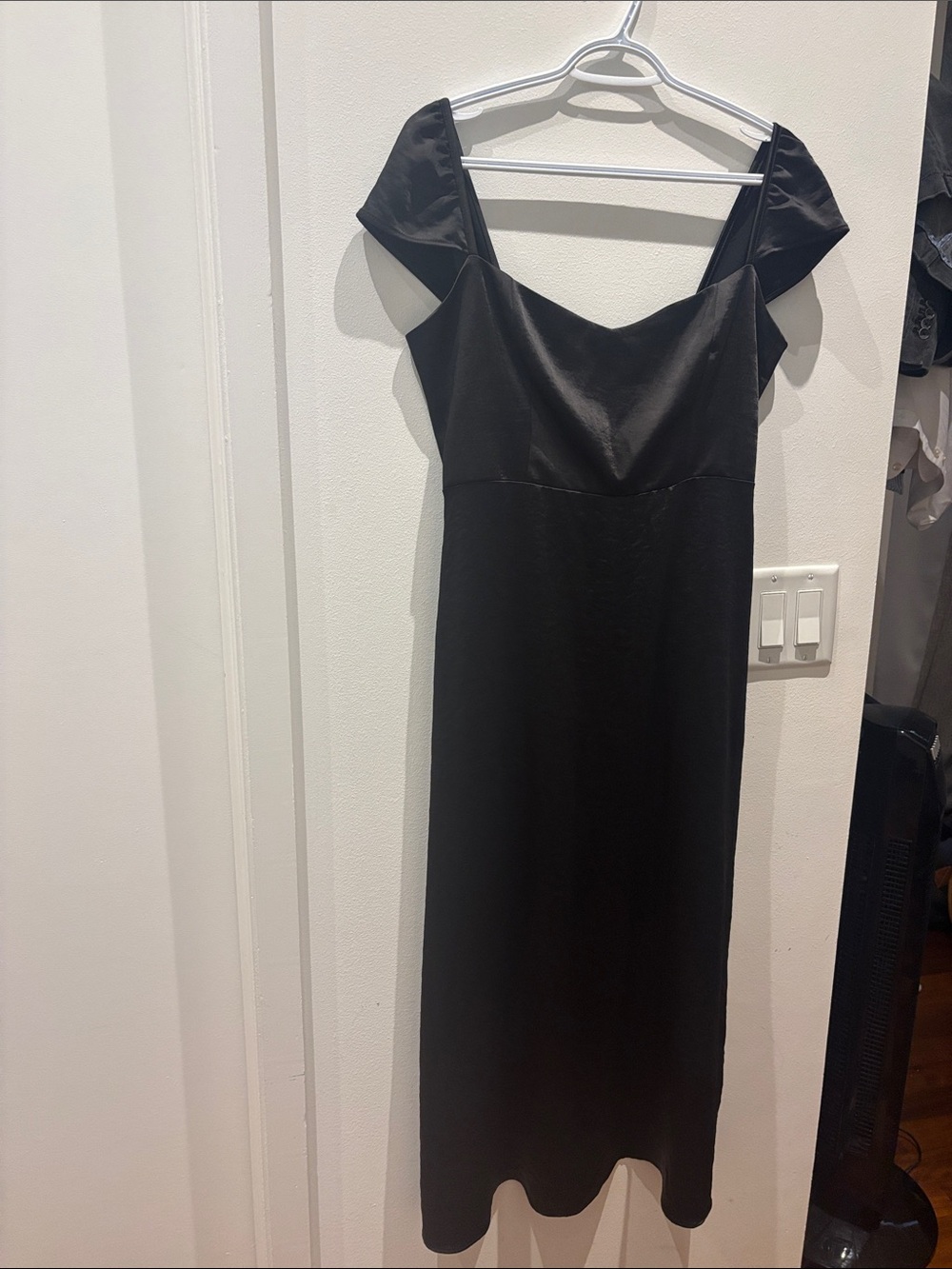Park & Fifth Black Midi Dress